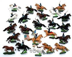 Vtg Britains Great Britain 1/32 Horses Civil War WW1 Army Diorama Mounted Div. ++