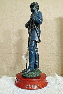 Vtg Civil War North-Union Soldier Handcrafted Sculpture/Figure Signed/Numbered