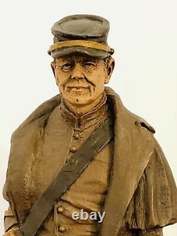 Vtg Tom Clark Signed 1986 Civil War Confederate Soldier 1861-1865 #21 Statue 14