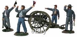 W Britain 31264 American Civil War We Hit Em Boys! Confederate 10 Lb Parrot Gun