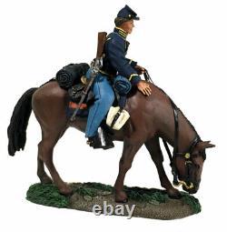 W Britain 31277 ACW American Civil War Federal Cavalry Trooper Mounted No 1