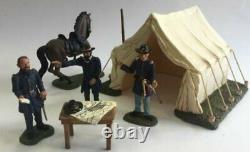 W Britain Civil War 17463 Union Command Decision At Vicksburg, Grant & Sherman