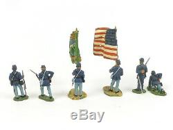W Britain ERTL Collectibles 17426 American Civil War Soldiers Fight'n Irish