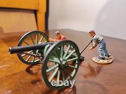 W Britains 17393 CIVIL War Confederate Cannon Set