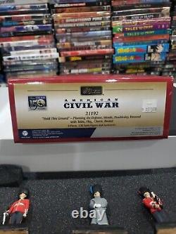 W britain toy 3 soldiers ONLY civil war 31192 1/30 scale, LOOK AT PICTURES