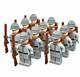 WW 100 Pcs Minifigures lego MOC the South Soldiers American Civil War & Weapons