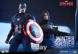 Winter Soldier 1/6 scale Figure by Hot Toys Captain America Civil War Movie NEW