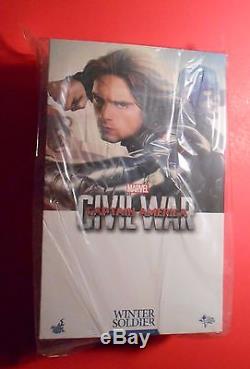 Winter Soldier CIVIL War Mms351 Hot Toys 6th Scale Figure Sideshow Collectibles